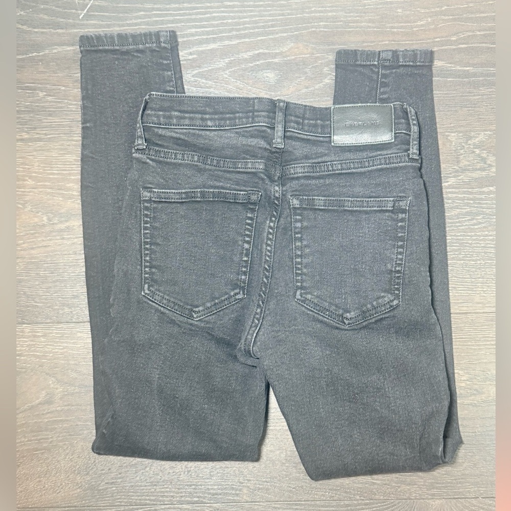 Everlane Black High Rise Skinny Ankle Jeans